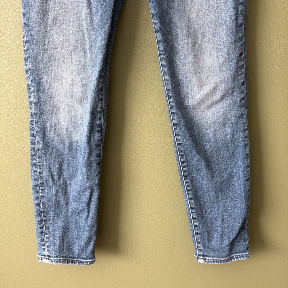 Madewell 9” Mid-Rise Skinny Crop Button Fly Jeans Sz 28 - Picture 4 of 11